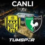 MKE Ankaragücü Denizlispor maçı canlı izle! BeIN Sports Max 1 TFF 1.Lig 22. Hafta