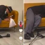 Son dakika: Skandal paylaşım sonrası g&ouml;revden alındı! Acı &ccedil;eken yaşlı adamı kayda alıp...