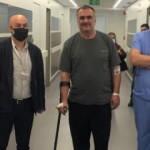 Rusya'da felç oldu! Tekerlekli sandalyeyle geldiği Türkiye'den yürüyerek döndü