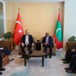 Bakan &Ccedil;avuşoğlu'ndan tarihi ziyaret