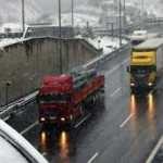 Bolu Tüneli'nde İstanbul yönü kar temizliği için trafiğe kapanacak