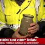 'İBB tuz yerine kum verdi' iddiası! Canlı yayında gösterdi