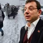 Kar yağışı sonrası ilk ankette Ekrem İmamoğlu'na şok! İşte İBB'nin karnesi