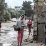 Kış mevsimi Gazze'yi sert vurdu