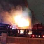 Konya Karatay'da sünger fabrikasında yangın 