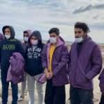 35 göçmen donmaktan son anda kurtarıldı