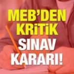 AÖL 2. dönem sınavları ne zaman? MEB'den Açık Lise sınavları için kritik karar!