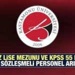 En az lise mezunu ve KPSS 55 puan ile personel arıyor! Başvuru için bugün son...