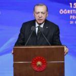 Erdoğan'dan 15 bin öğretmen atama töreninde yüz yüze eğitim açıklaması