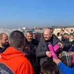 İçişleri Bakanı Soylu İdlib'de yapımı süren briket evleri inceledi