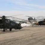 Ter&ouml;rle m&uuml;cadele i&ccedil;in 2 Atak helikopteri Tunceli'de