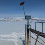 Van&rsquo;da dondurucu soğuklar baraj ve dereleri dondurdu!