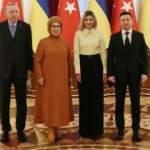 Zelenski'den Erdoğan ailesine Türkçe 'geçmiş olsun' mesajı