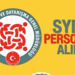 Aile Bakanlığı SYDV en az ilkokul mezunu personel alımı devam ediyor!