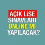 AÖL sınavları internetten mi yapılacak? MEB'den AÖL 2. dönem sınavlarıyla ilgili kritik karar!