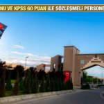 En az 50 KPSS puan ile sözleşmeli personel arıyor! Son başvuru ne zaman? 