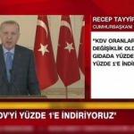 Erdoğan'dan KDV indirimi m&uuml;jdesi sonrası &ouml;nemli talep: Fiyatları indirin