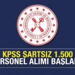Hazine ve Maliye Bakanlığı KPSS şartsız 1.500 personel alımı yapıyor! Başvurular bugün bitiyor...