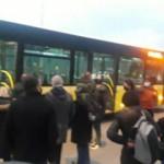 İETT otob&uuml;s&uuml; bu kez FSM K&ouml;pr&uuml;s&uuml;'nde kaldı 