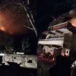 Sakarya&rsquo;da korkutan yangın! İki katlı ev alevlere teslim oldu