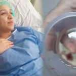 Baş ağrısı şikayetiyle hastaneye başvurdu! Genç kızın burnundan taş çıktı