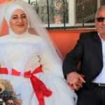 8 torun 4 çocuk sahibi çift 38 yıl sonra yeniden gelin ve damat oldu