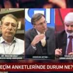 Son seçim anketini canlı yayında açıkladı! İşte parti parti oy oranları