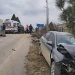 Bilecik&rsquo;te kaza! 2 kişi yaralandı