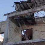 Donetsk'ten ilk görüntüler! Okul ve binalar bombardımana tutuldu