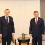 Fatih Erbakan'dan Davutoğlu'na ziyaret