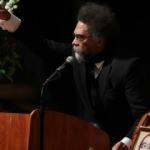 Felsefe Profes&ouml;r&uuml; Cornell West'in Malcolm X hakkında s&ouml;zleri t&ouml;rene damga vurdu