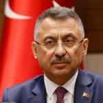 Fuat Oktay'dan şehit asker için taziye mesajı