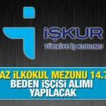 İŞKUR üzerinden ilkokul mezunu 14.740 işçisi aranıyor! İŞKUR iş ilanları (2022)