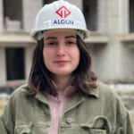 29 yaşındaki Yasemin 300 kişinin çalıştığı şantiyenin tek kadın mühendisi