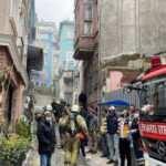 Beyoğlu'nda otelde &ccedil;ıkan yangın s&ouml;nd&uuml;r&uuml;ld&uuml;