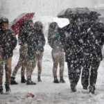 Meteoroloji'den 66 il için sarı ve turuncu kodlu uyarı: Yoğun kar ve fırtına var