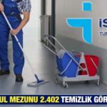 İŞKUR ile en az ilkokul mezunu 2.402 temizlik görevlisi alımı! İŞKUR başvuru ekranı...