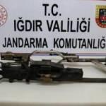 Nehirde uçaksavar gövdesi ve mühimmatı ele geçirildi