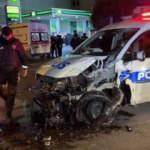 Polis otosu kaza yaptı: 2 yaralı