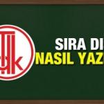 Sıra dışı nasıl yazılır? TDK Sözlüğüne göre sıra dışı kelimesinin doğru yazılışı...