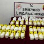 Şırnak&rsquo;ta 33 kilogram metamfetamin ele ge&ccedil;irildi