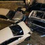 Bursa'da yol buz pistine d&ouml;nd&uuml; : 11 ara&ccedil; birbirine girdi