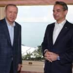 Cumhurbaşkanı Erdoğan, Yunanistan Başbakanı Miçotakis'i kabul etti