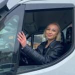 26 yaşındaki çekici operatörü Hatice'yi görenler gözlerine inanamıyor