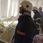 Adıyaman'da kahvaltı yapan yaşlı &ccedil;ift &ccedil;&ouml;ken tavanın altında kaldı