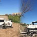 Adana&rsquo;da esrarengiz olay! L&uuml;ks otomobil yakılmış halde bulundu