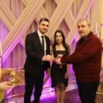 BBP Genel Başkanı Destici, Malatya'da bir çiftin nişan yüzüklerini taktı