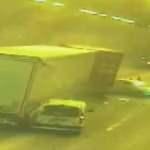 Bolu Dağı T&uuml;neli'nde zincirleme kaza kamerada!