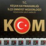 Edirne'de sahte i&ccedil;ki operasyonu: 125 litre etil alkol el ge&ccedil;irildi!