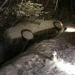 Karab&uuml;k&rsquo;te kar yağışı beraberinde kazayı da getirdi! 